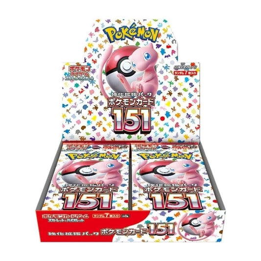 Japanese Pokémon Card 151 Booster Box (SV2a)